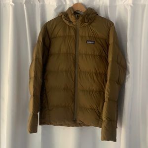 Patagonia Silent Down Mens Jacket - Sage Khaki